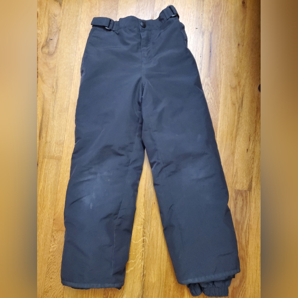 Black snow pants(kids/child) Size 7